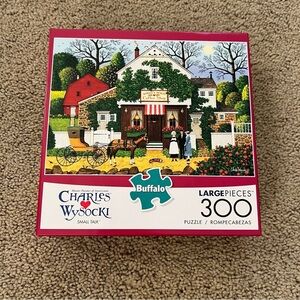 NIB Buffalo Games Charles Wysocki Small Talk Puzzle Large Pieces